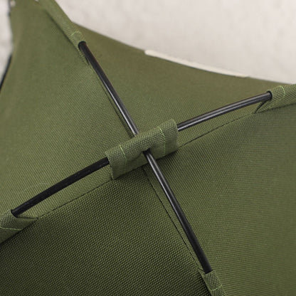 Cat Tent Outdoor/Indoor, Cat and Dog Waterproof Tent House, Outdoor Dog Bed Washable, Indoor/Outdoor Cave Nest Bed Small Dog Tent for Cat, Bunny and Small Animal (Military Green 40 * 40CM)