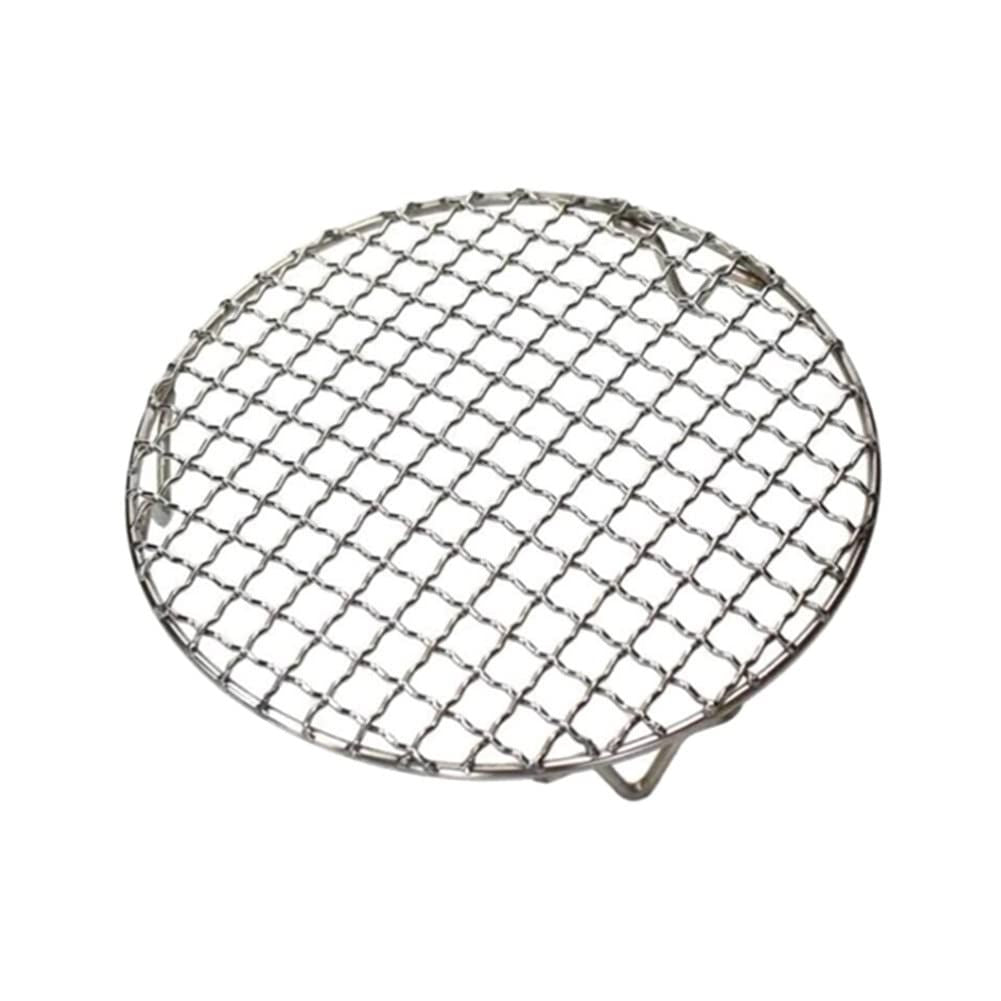 Stainless Steel Round Wire Baking Cooling Rack with Legs for Airfryer Oven, Nonstick Cooling Roasting Rack Net Grill Barbecue Rac