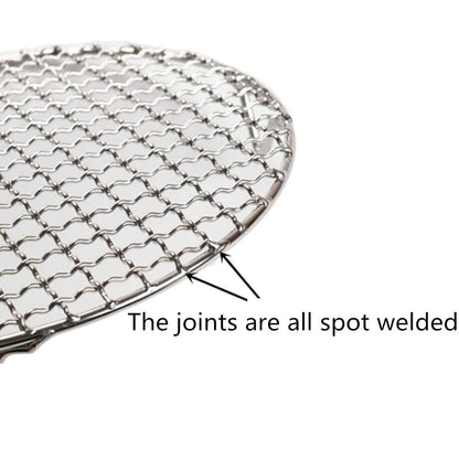 Stainless Steel Round Wire Baking Cooling Rack with Legs for Airfryer Oven, Nonstick Cooling Roasting Rack Net Grill Barbecue Rac