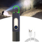 Led Rechargeable Tactical Laser Flashlight 8 High Lumens, Waterproof Zoomable Pocket Flashlight for Outdoor Camping Emergency