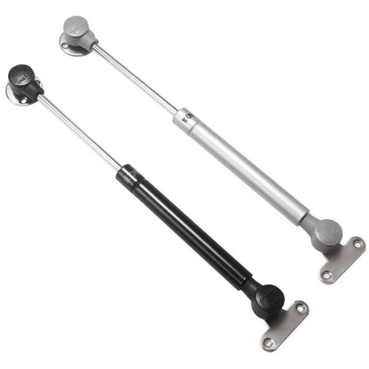 Furniture Supplies Fold Adjustable Randomly Stop Hinges Support Hinge Cabinet Doors Hydraulic (Size : Black and white)