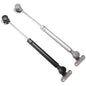 Furniture Supplies Fold Adjustable Randomly Stop Hinges Support Hinge Cabinet Doors Hydraulic (Size : Black and white)