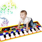 Musical Piano Mat for Toddlers - 28 Music Sounds Floor Piano Keyboard Dance Playmat - Toy & Gift for Kids 1-5 Years Old Boys Girls
