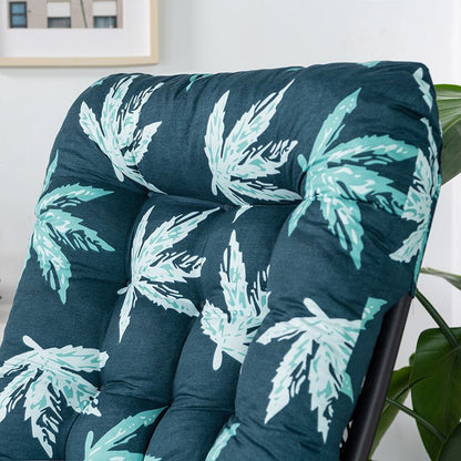 Chaise Lounger Cushions Rocking Chair Sofa Cushion with Ties,Thick Padded Chaise Lounger Swing Bench Cushion