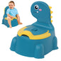 Baby Potty Toilet Cartoon Dinosaur Training Potty Toilet Toddler Potty Chair with Rubber Base Toilet Tissue Dispenser & Guard Children Toilet Training for Child Toddler
