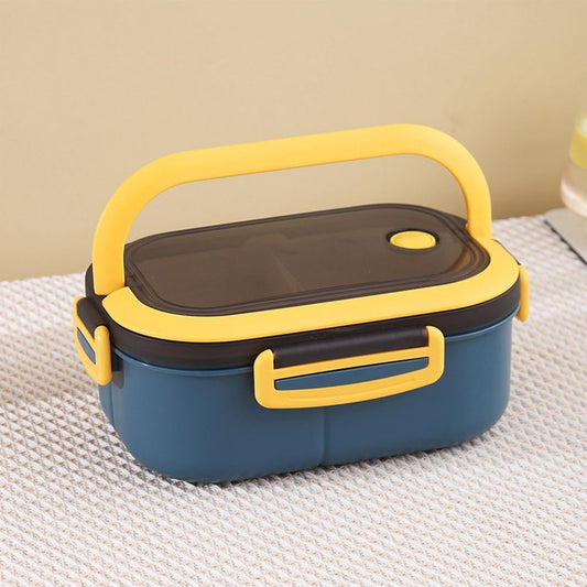 Bento Lunch Box, Double-layer Bento Box Compartmentalized Lunch Box Microwave-specific Adult And Office Worker Meal Box