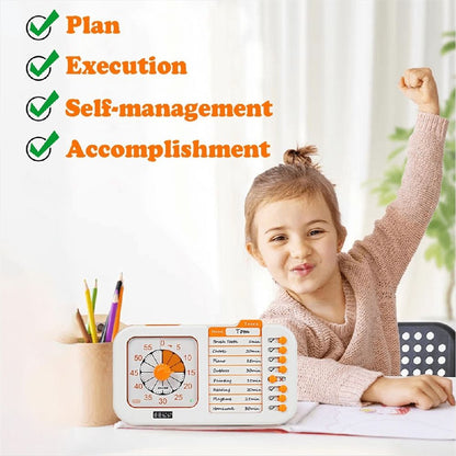 Task Timer, ADHD Timer for Kids, Students and Adults. with to-Do List Card, Planning for Daily Chore, Schedules