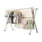 CARLA HOME Clothes Drying Rack Folding Indoor Outdoor, Grey, Kitchen