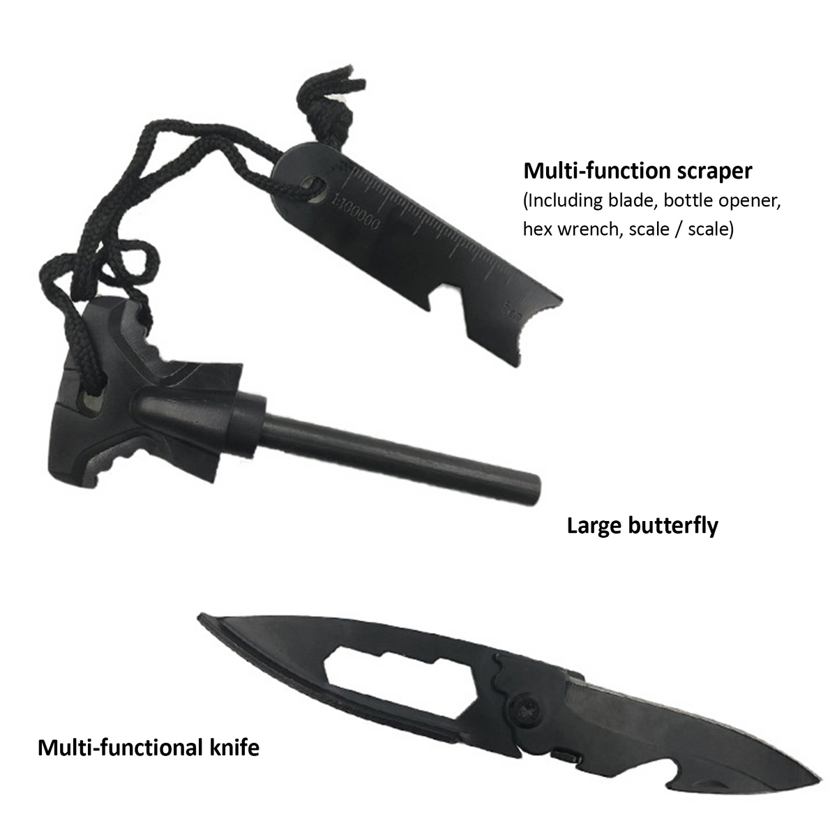 Camping Tool Emergency Survival Equipment Set Outdoor Sport Tactical Hiking Kit