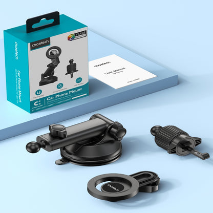 Choetech H01005 Magnetic Car Mount 360-dgree Rotation, Telescopic Arm, for SUVs