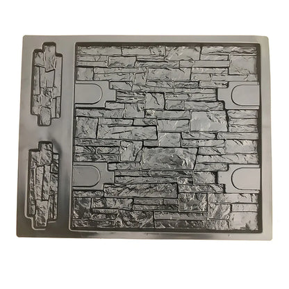Reusable Concrete Wall Mould for DIY Garden Pathway Paving Stone
