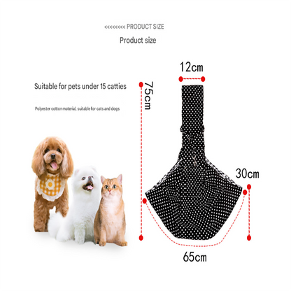 Pink Pet Carrier Backpack - Comfortable Shoulder Bag for Cats and Dogs, Ideal for Outdoor Use in Autumn and Winter