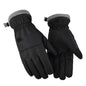 2-Pair Black Thermal Winter Gloves for Men and Women - Waterproof Windproof & Touchscreen Compatible Gloves for Skiing, Cycling & Winter Travel(L Size)