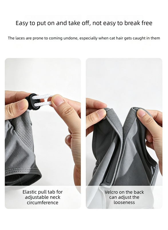 Grey Pet Recovery Suit L Size (Approx.4-7 kg) - Modal Stretch Post Surgery Bodysuit, Breathable Abdominal Coverage and Anti Licking Clothing for Cats and Dogs